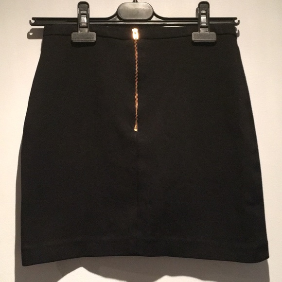 &Other Stories Black Bandage Mini Skirt Size 6 - Picture 2 of 4